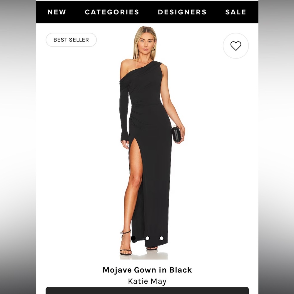 REVOLVE - black gown